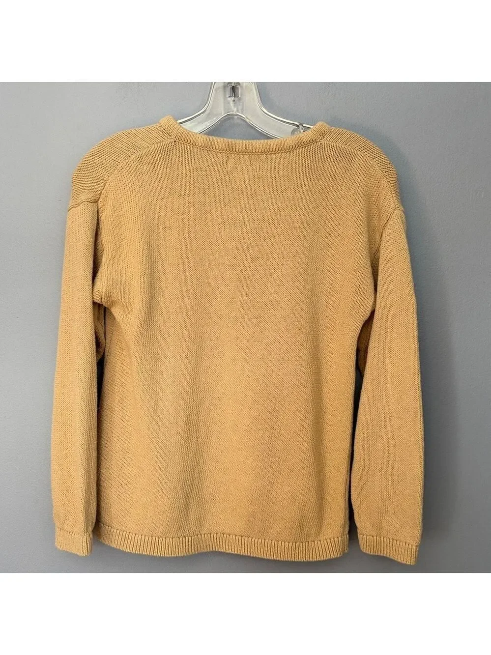 J. Crew Cotton/Tie-Neck Sweater - Tan - Women’s XS